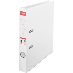 Ordner Esselte® No. 1, A4, Rückenbreite 50 mm, für ca. 350 Blatt, Hebelmechanik, Rückenschild, Griffloch & Raumsparschlitze, FSC®-Karton, weiß Ordner Esselte® No. 1, A4, Rückenbreite 50 mm, für ca. 350 Blatt, Hebelmechanik, Rückenschild, Griffloch & Raumsparschlitze, FSC®-Karton, weiß