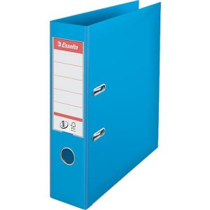 Ordner Esselte® No. 1, A4, Rückenbreite 75 mm, für ca. 500 Blatt, Hebelmechanik, Rückenschild, Griffloch & Raumsparschlitze, FSC®-Karton, hellblau Ordner Esselte® No. 1, A4, Rückenbreite 75 mm, für ca. 500 Blatt, Hebelmechanik, Rückenschild, Griffloch & Raumsparschlitze, FSC®-Karton, hellblau