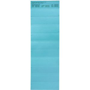 Organisationsstreifen, blau Organisationsstreifen, blau