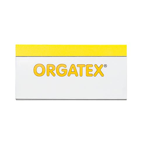 ORGATEX Magnet-Einsteckschilder Color, 35 x 100 mm, gelb, 100 St.