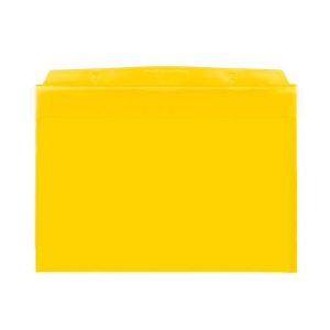 Orgatex Sichttaschen, m. Klappe, A5 quer, gelb, 50 St. Orgatex Sichttaschen, m. Klappe, A5 quer, gelb, 50 St.