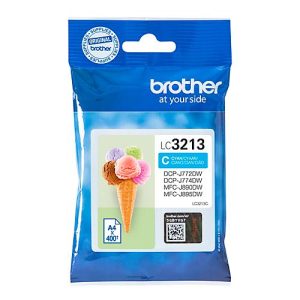 Original Brother Tintenpatrone LC-3213C, Einzelpack, cyan Original Brother Tintenpatrone LC-3213C, Einzelpack, cyan
