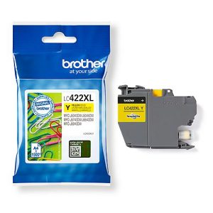 Original Brother Tintenpatrone LC-422, Einzelpack, gelb Original Brother Tintenpatrone LC-422, Einzelpack, gelb