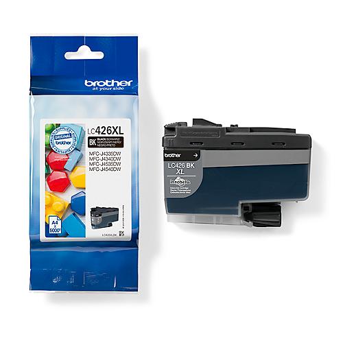 Original Brother Tintenpatrone LC-426XLBK, Einzelpack, schwarz