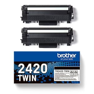 Original Brother Toner TN-2420, Doppelpack, schwarz Original Brother Toner TN-2420, Doppelpack, schwarz
