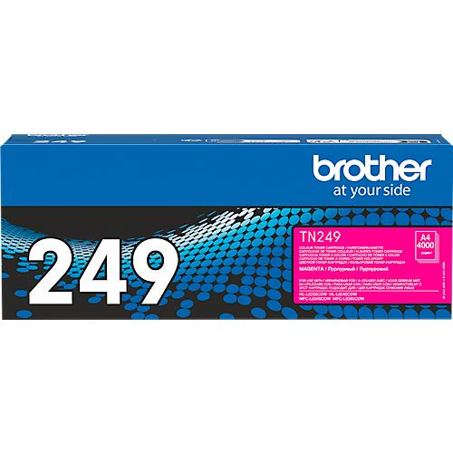 Original Brother Toner TN-249M, bis zu 4000 A4-Seiten, magenta