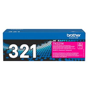 Original Brother Toner TN-321M, Einzelpack, magenta Original Brother Toner TN-321M, Einzelpack, magenta