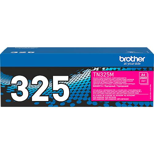 Original Brother Toner TN-325M, Einzelpack, magenta