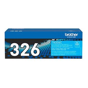 Original Brother Toner TN-326C, Einzelpack, cyan Original Brother Toner TN-326C, Einzelpack, cyan