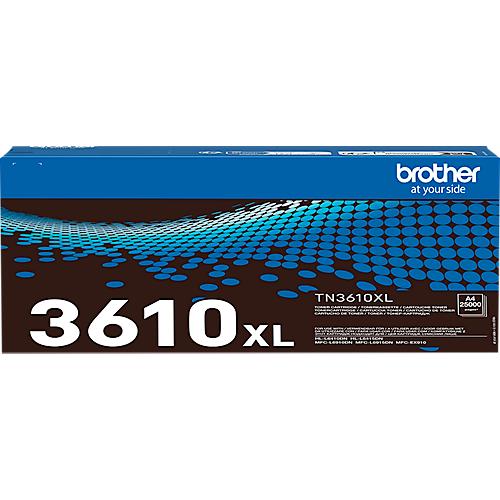 Original Brother Toner TN-3610XL, bis zu 25000 A4-Seiten, schwarz