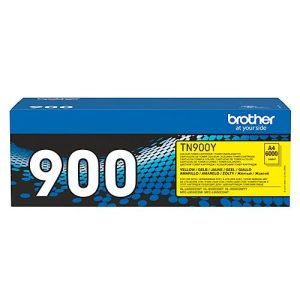 Original Brother Toner TN-900Y, Einzelpack, gelb Original Brother Toner TN-900Y, Einzelpack, gelb