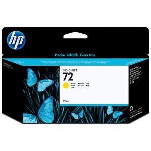 Original HP Tintenpatrone 72, Einzelpack, gelb Original HP Tintenpatrone 72, Einzelpack, gelb