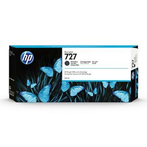 Original HP Tintenpatrone 727, Einzelpack, mattschwarz Original HP Tintenpatrone 727, Einzelpack, mattschwarz