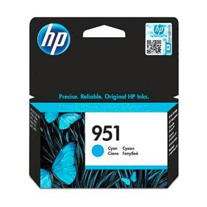Original HP Tintenpatrone 951, Einzelpack, cyan Original HP Tintenpatrone 951, Einzelpack, cyan