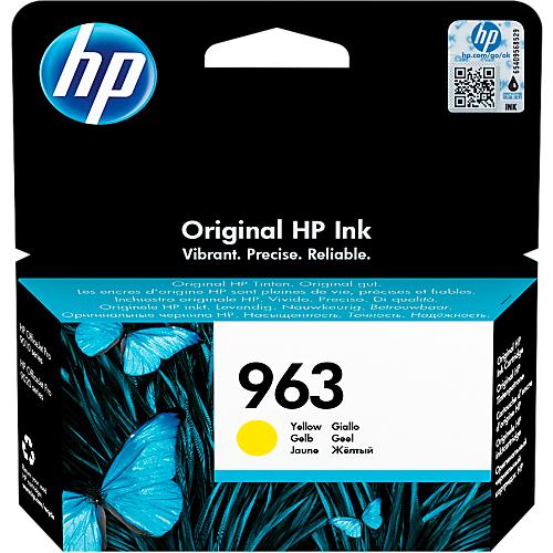 Original HP Tintenpatrone 963, Einzelpack, gelb