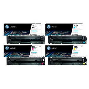 Original HP Toner 203A CMYK, Mixpack, schwarz, cyan, magenta, gelb Original HP Toner 203A CMYK, Mixpack, schwarz, cyan, magenta, gelb