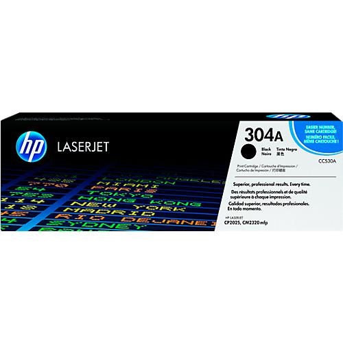 Original HP Toner 304A, Doppelpack, schwarz