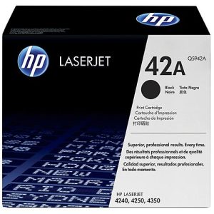 Original HP Toner 42A, Einzelpack, schwarz Original HP Toner 42A, Einzelpack, schwarz
