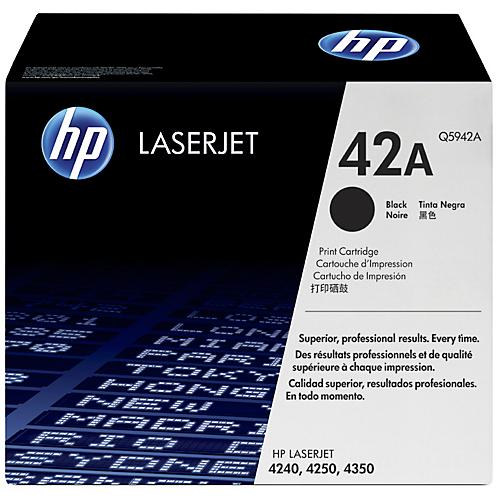 Original HP Toner 42A, Einzelpack, schwarz