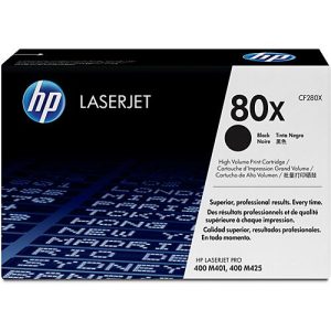 Original HP Toner 80X, Einzelpack, schwarz Original HP Toner 80X, Einzelpack, schwarz