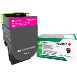 Original Lexmark Toner 71B20, Einzelpack, magenta Original Lexmark Toner 71B20, Einzelpack, magenta
