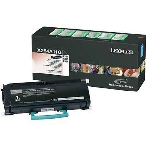Original Lexmark Toner X264, Einzelpack, schwarz Original Lexmark Toner X264, Einzelpack, schwarz