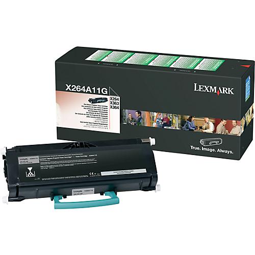 Original Lexmark Toner X264, Einzelpack, schwarz