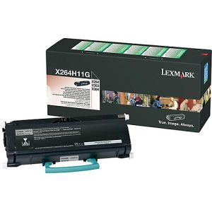 Original Lexmark Toner X264H, Einzelpack, schwarz Original Lexmark Toner X264H, Einzelpack, schwarz