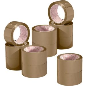Packband Nopi® Classic 4042, Gesamtstärke 52 μ, L 66 m x B 55 mm, Rollen-∅ 76 mm, Polypropylen-Folie, braun, 12 Rollen Packband Nopi® Classic 4042, Gesamtstärke 52 μ, L 66 m x B 55 mm, Rollen-∅ 76 mm, Polypropylen-Folie, braun, 12 Rollen
