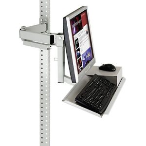 Packpool Monitorträger, Tastatur- u. Mousefläche, 15–24′ Monitore, VESA 75 mm Packpool Monitorträger, Tastatur- u. Mousefläche, 15–24′ Monitore, VESA 75 mm