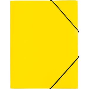 Pagna Eckspannmappe, DIN A4, aus Polypropylen (PP), drei Innenklappen, gelb Pagna Eckspannmappe, DIN A4, aus Polypropylen (PP), drei Innenklappen, gelb
