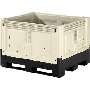 Palettenbox mit Füßen, klappbar, 565 Liter Palettenbox mit Füßen, klappbar, 565 Liter