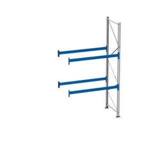 Palettenregal PR 600, Anbaufeld, H 3600 mm, max. 1000 kg, 2 Traversen Palettenregal PR 600, Anbaufeld, H 3600 mm, max. 1000 kg, 2 Traversen