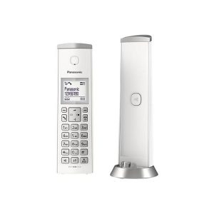 Panasonic KX-TGK220 – Schnurlostelefon – Anrufbeantworter mit Rufnummernanzeige – DECTGAP – dreiweg Anruffunktion – Champagnerfarben Panasonic KX-TGK220 – Schnurlostelefon – Anrufbeantworter mit Rufnummernanzeige – DECTGAP – dreiweg Anruffunktion – Champagnerfarben