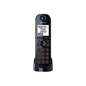 Panasonic KX-TGQ200 – Schnurloses Digitaltelefon – DECTGAP – dreiweg Anruffunktion – Schwarz Panasonic KX-TGQ200 – Schnurloses Digitaltelefon – DECTGAP – dreiweg Anruffunktion – Schwarz