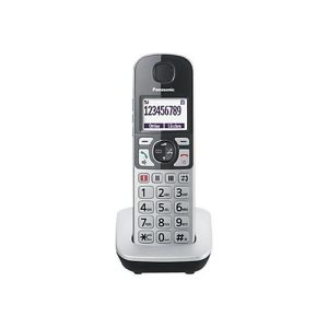 Panasonic KX-TGQ500 – Schnurloses Digitaltelefon – DECTGAP – dreiweg Anruffunktion – Silber Panasonic KX-TGQ500 – Schnurloses Digitaltelefon – DECTGAP – dreiweg Anruffunktion – Silber
