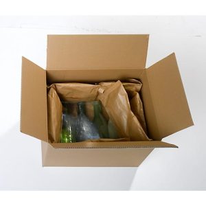 Papier Polsterkissen karo pack®, wiederverwendbar, 30 Stück mit jeweils L 300 x B 180 mm, braun Papier Polsterkissen karo pack®, wiederverwendbar, 30 Stück mit jeweils L 300 x B 180 mm, braun