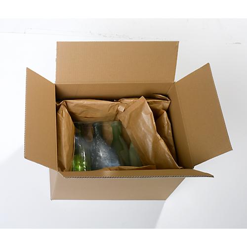 Papier Polsterkissen karo pack®, wiederverwendbar, 30 Stück mit jeweils L 300 x B 180 mm, braun