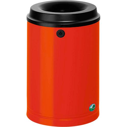 Papierkorb, 15 Liter, rot