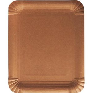 Pappteller Papstar Pure, 500 Stück, eckig, lebensmittelecht, B 165 x L 200 mm, Frischfaserkarton, braun Pappteller Papstar Pure, 500 Stück, eckig, lebensmittelecht, B 165 x L 200 mm, Frischfaserkarton, braun