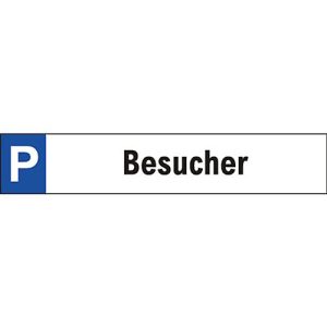 Parkplatzschild, Besucher Parkplatzschild, Besucher