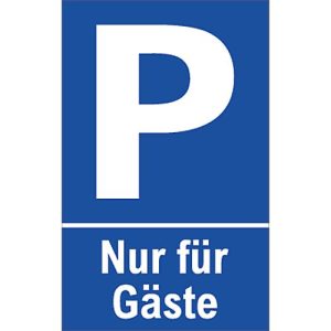 Parkplatzschilder, Nur für Gäste Parkplatzschilder, Nur für Gäste