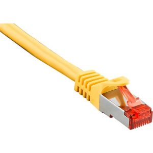 Patch-Kabel CAT6 S/FTP 1 m, gelb Patch-Kabel CAT6 S/FTP 1 m, gelb