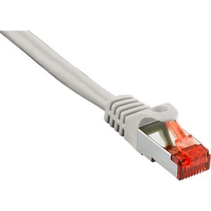Patch-Kabel CAT6 S/FTP 10 m, grau Patch-Kabel CAT6 S/FTP 10 m, grau