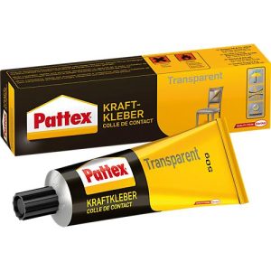 Pattex Kraftkleber Transparent, lösemittelhaltig, 50 g Pattex Kraftkleber Transparent, lösemittelhaltig, 50 g
