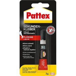 Pattex Sekundenkleber Classic flüssig, 3 g Pattex Sekundenkleber Classic flüssig, 3 g