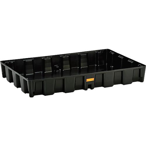 PE-Auffangwanne 120HD, aus Polyethylen, 100 % recycelbar, ohne PE-Rost