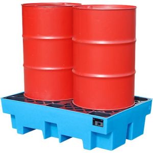 PE-Auffangwannen für 2 x 200 Liter-Fässer PE-Auffangwannen für 2 x 200 Liter-Fässer