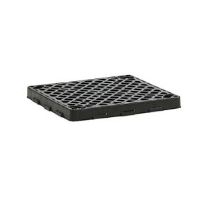 PE-Gitterrost für CEMO PE-Fassauffangwannen, B 600 x T 600 x H 70 mm PE-Gitterrost für CEMO PE-Fassauffangwannen, B 600 x T 600 x H 70 mm