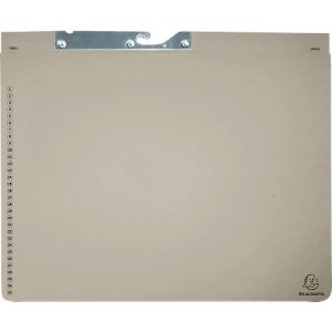 Pendelhefter Exacompta, für 2 x Links- oder Rechtsheftung, gefalzt, Dehntasche, Recycling-Karton, grau, 25 Stück Pendelhefter Exacompta, für 2 x Links- oder Rechtsheftung, gefalzt, Dehntasche, Recycling-Karton, grau, 25 Stück
